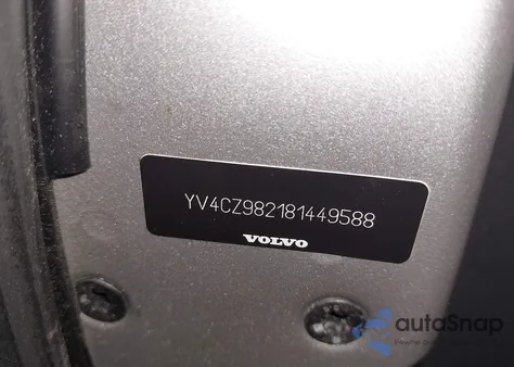 2008 Volvo Xc90 3.2 из США, поврежденный, VIN YV4CZ982181449588